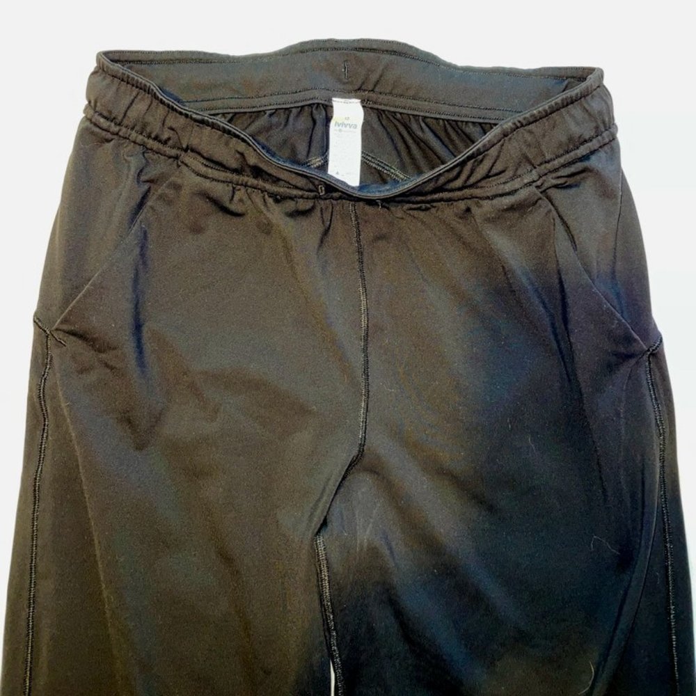 Ivivva by Lululemon Athletica youth/kids black track pants, size 12